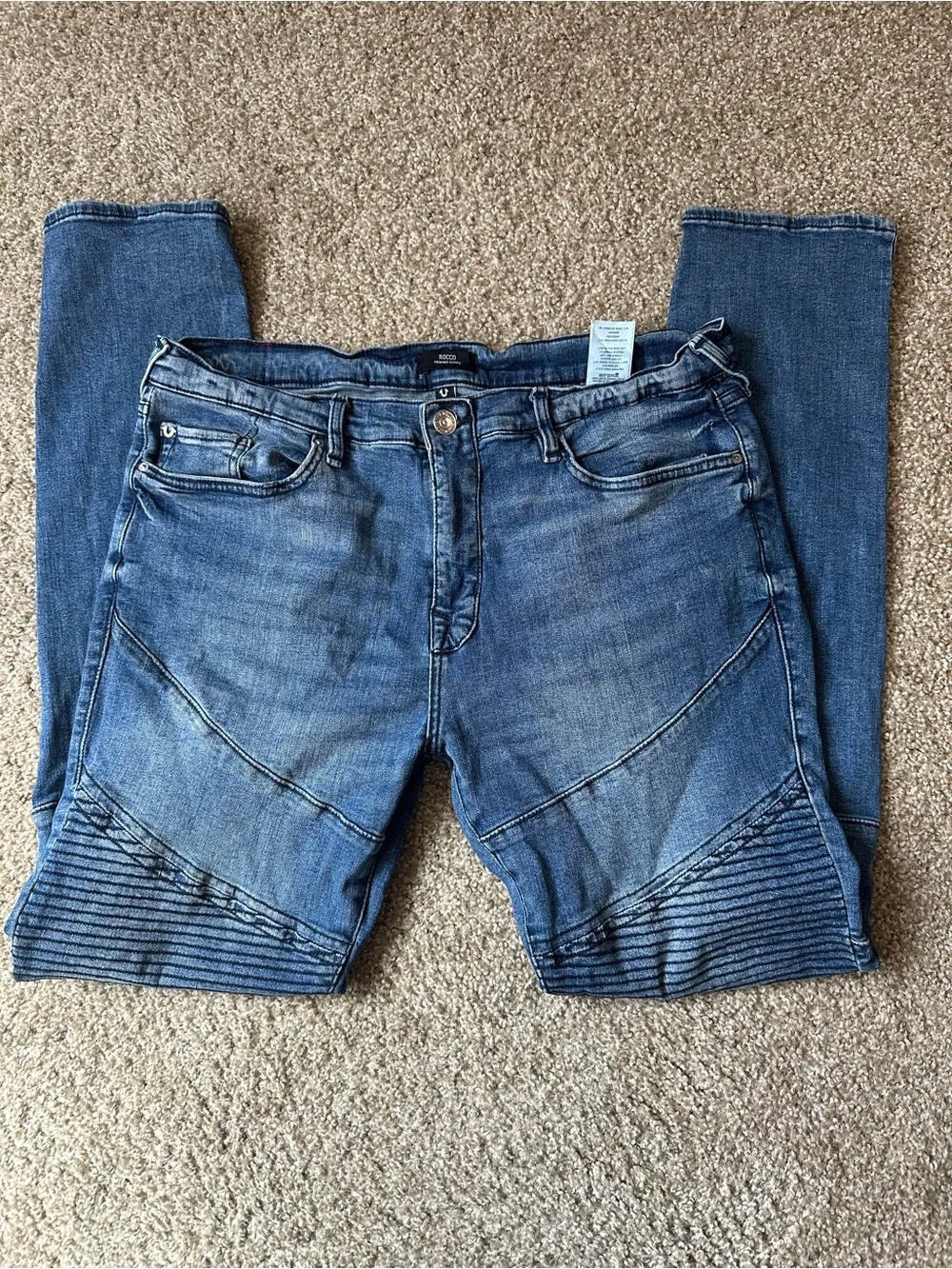 True Religion Rocco relaxed Skinny Jeans